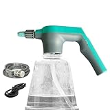 Elektrischer Gartensprüher, 2000 mA, wiederaufladbar, elektrisches Wasser, für Garten...
