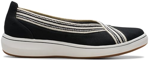 Clarks Clarks Women's BreezeSky Air Cloudsteppers Loafer, Black, 9