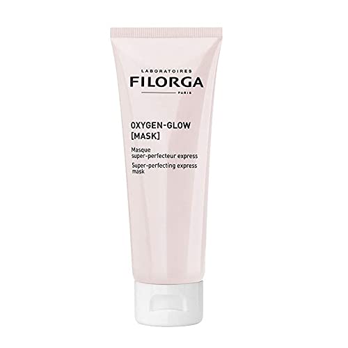 Filorga Oxygen-Glow Express Face Mask, Full Fast Acting Hydrating Skincare Treatment With Hyaluronic Acid and L-Enzyme for Flawless Skin in 10 Minutes, 2.53 fl. oz.