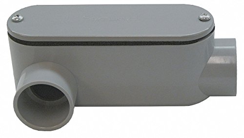 Cantex 5133567 Non-Metallic PVC Type-T Conduit Access Body, 1-1/2-Inch ...