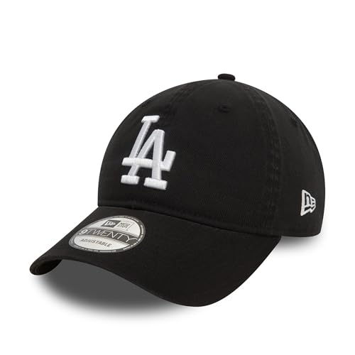 Modello 9Twenty: visiera curva, corona destrutturata, chiusura strapback