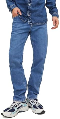 JJIMIKE JJORIIGINAL AM 385 Jeans Tapered Fit | Azul Médio | Jack & Jones