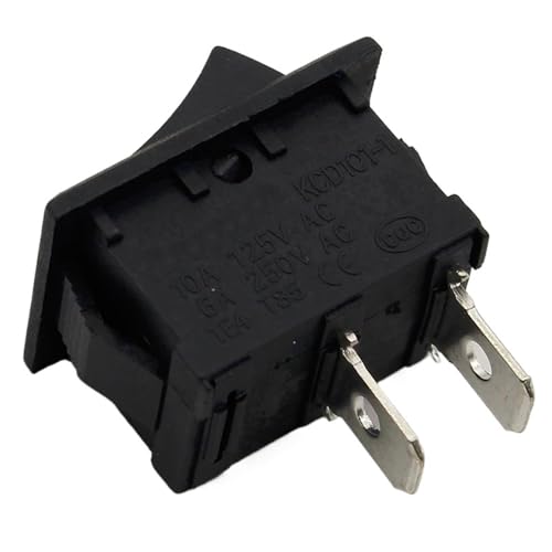 Interrupteur à bascule 21x15mm pour réparer les lampes et petits électroménagers du quotidien