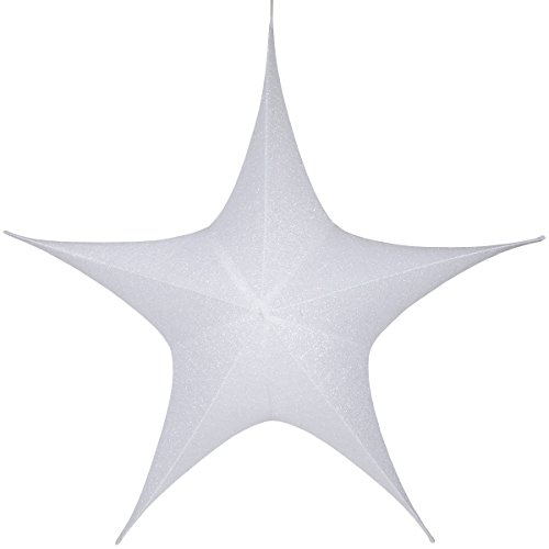 Red Sleigh Hanging Star Decoration, Christmas...