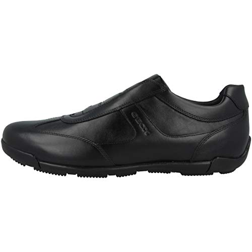 Geox U Edgware B, Sneakers para Hombre, Negro (Black), 43 EU