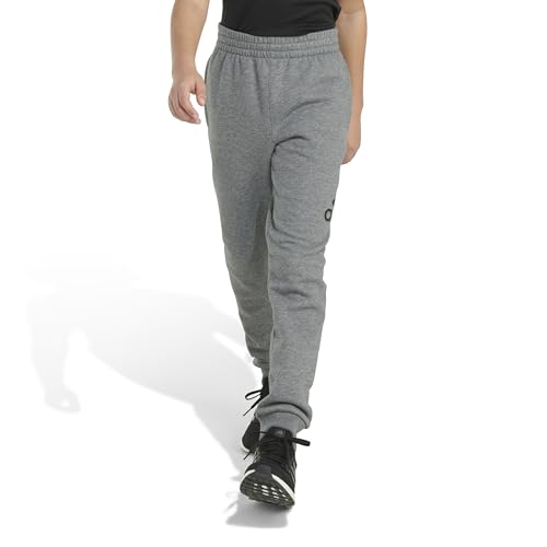 adidas Boys' Elastic Waistband Essential Fleece Joggers4