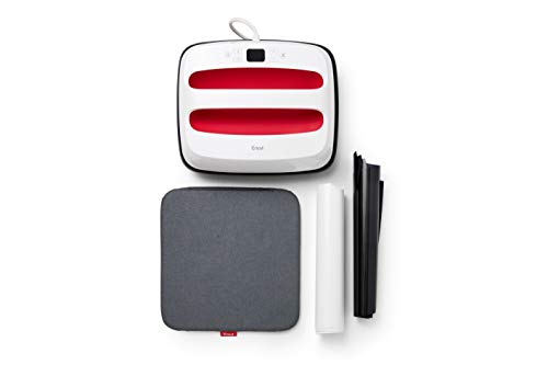 Cricut EasyPress 2 Everyday Iron On Bundle, 1-Cricut EasyPress 2-Heat Press, 12"x10" Raspberry, 1-EasyPress Mat 12"x12", 1-Everyday Iron On Basics Sampler, 6 Sheets, 12"x12"-3 Black & 3 White
