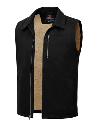 TBMPOY Men's Winter Sherpa Fleece Vest