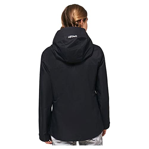Oakley Womens Holly Anorak, Blackout, X-Small Us #TOP1