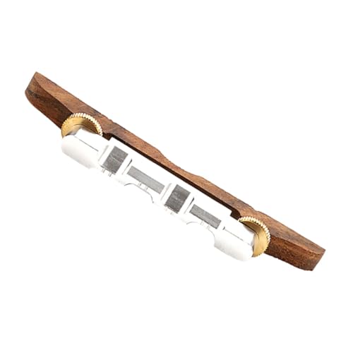 Toddmomy Acoustic Guitar Accessory Rosewood Bridge Saddle Guitar Bridge Replacement Ga612