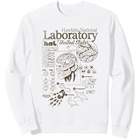 Stranger Things Hawkins Lab Mono Oficialmente Autorizado Sudadera