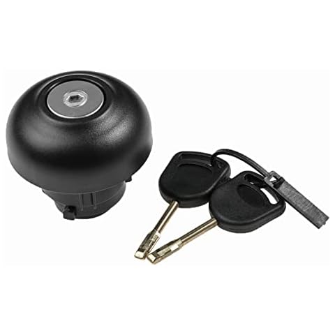 YAOPEI Locking Fuel Tank Filler Cap for Transit MK7 Petrol Gas Cover with 2 Keys 1715043 9C119K163AA Cover
