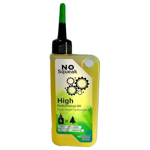 No Squeak 3.4oz High Performance Penetrating Oil – Bike Chain Lubricant, Door Hinge & Lock Lubricant, Rust Remover, Multi-Purpose Non-Toxic Lubricating Oil