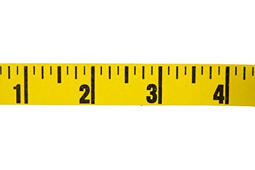 Universal Adhesive Tape Measure Ruler - Adhesive Measuring Tapes with Sticky Back - Adhesive Back Ruler - Stick On Tape Measure, Left-to-Right Rulers with Adhesive Back. (20 Yards)