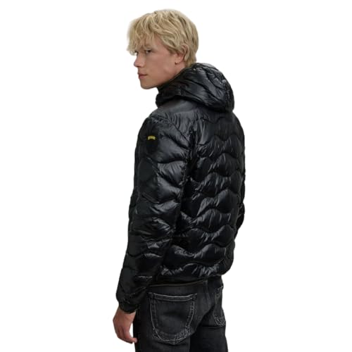 Blauer Jacken Schwarz - 4