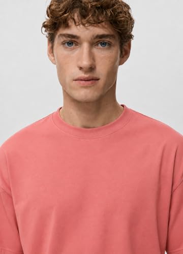 Image of Alan Jones Clothing Men's Printed Premium Heavy Gauge Cotton Oversized T-Shirt