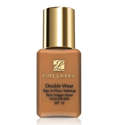 Estee Lauder - Doublewear Stay-in Place Mini Base de Maquillaje #5W2 Rich Caramel, 15ml