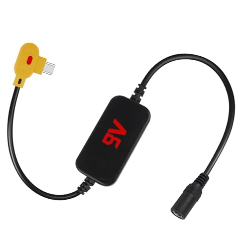 Smarkey 9V Heated Jacket Battery Step-Up Adapter Charger Cable, Type-C to DC 3.5/4.0mm Compatible with ORORO and Venustas 7.4V & 8.4V Heated Jackets, Hoodies & Vests (Not Work for 12V Jacket)