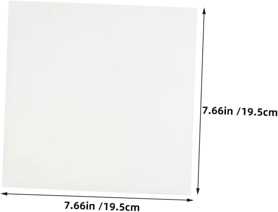 Yardwe 100Pcs Bird Cage Liner Paper Absorbent Cushion Pads for Parakeet Parrot Cages Thick Resilient Liners Safe Material for Clean Cage Environment Fits Various