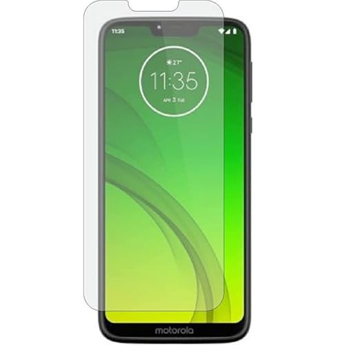 Image of EmBed Matte Fiber Display Guard for Motorola Moto G7 Power - Unbreakable, Ultra-Thin, Lightweight Matte Finish Screen Protector with Easy Installation Kit