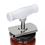 Kichwit Jar Opener Stainless Steel, Bottle Opener Keychain Included