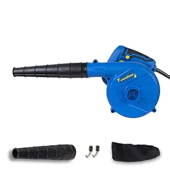 Goodyear Electric Air Blower Dust Cleaner/Vacuum Cleaner/Blower for Cleaning Dust, 600W, 13000rpm, Corded Electric Blower for Cleaning Dust, Electric Blower Machine, Variable Speed Electric Blower