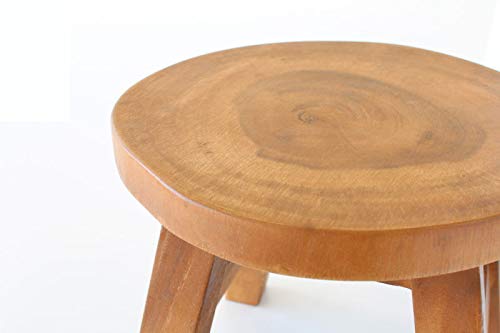 スツール　ハンドメイド Amazon｜手作り ウッドスツール ロータイプ (切り株0061