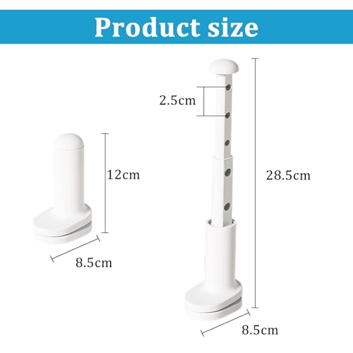 2 Stück Reise Wäscheständer Klein Tragbar Garderobenhaken Klappbar Mini Wäschetrockner Wandtrockner Ausziehbar Platzsparender Kleiderbügel für Ausflüge Hotel Outdoor Camping bis zu 7 Kleidungsstücke