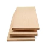 Baltic Birch Plywood 12 x 24 x 3/4 Inch - 18 mm Craft Wood, PB/BB Grade, Stronger Than Basswood Sheets or Balsa Wood, Perfect for Laser, CNC Cutting, Wood Shelves, by Woodpeckers