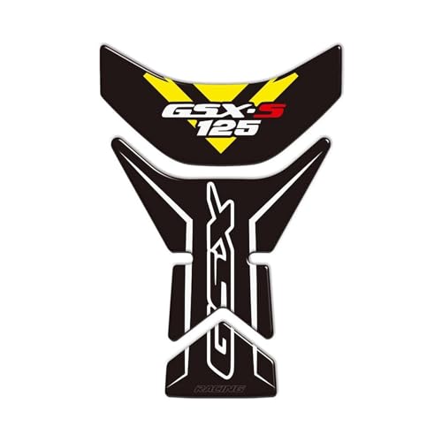 Autocollants de protection de réservoir moto pour Suzuki GSX-S750 2018 or