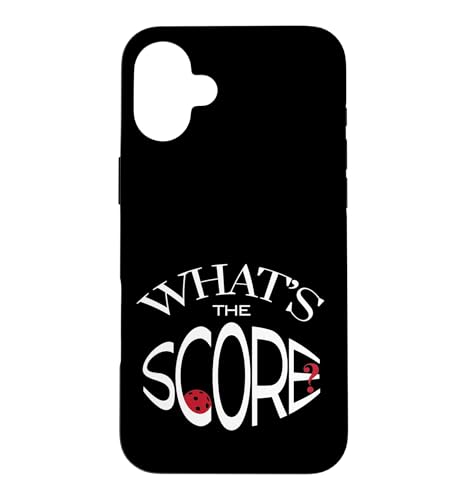 �������ȃs�N���X�{�[���̌����񂵁AWhat's the Score? �s�b�N���{�[�� �X�}�z�P�[�X iPhone 16 Plus �p