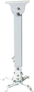 VideoSecu Swivel Tilt Universal Projector Ceiling Mount Bracket Fits Flat and Vaulted Ceiling