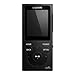Sony NW-E394 8GB Walkman Audio Player (Black) Bundle with Sony MDREX15LP Fashion Color EX Series Earbuds (Black) (2 Items)
