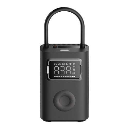  Xiaomi Portable Electric Air Compressor 2 Pro, Batterie 2500 mAh, 5 Modes, 150 PSI, Arrêt Automatique, Écran Digital & Lampe LED,...