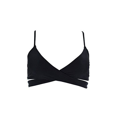 Haut de maillot de bain Seafolly Wrap Front Bralette pour femme style brassière chic