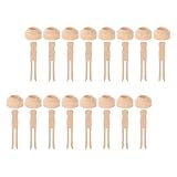 Conception compacte et stable : ce support en bois pour poupées est léger tout en offrant une base stable, maintenant vos poupées en toute sécurité pour la peinture, la décoration ou l’exposition. support en bois pour pinces à linge et supports pour poupées