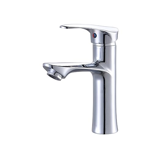 Robinet mitigeur de salle de bains pour évier de comptoir solution eau chaude froide