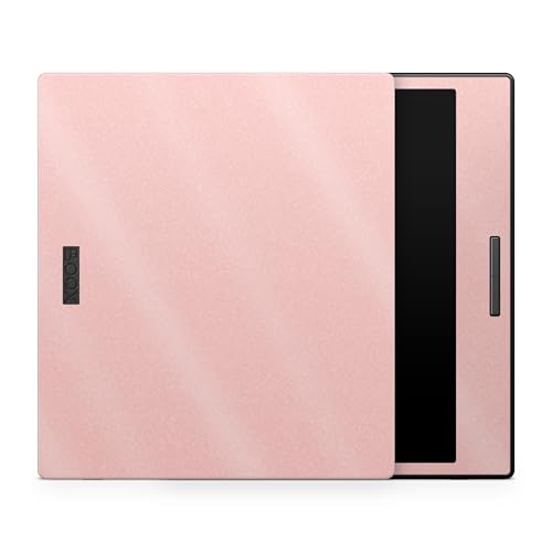 Glossy Glitter Tablet Skin Compatible with BOOX Go Color 7 (2024) - Solid Blush - Premium 3M Vinyl Protective Wrap Decal Cover - Easy to Apply | Crafted in The USA by MightySkins