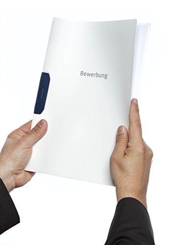 Durable Bewerbungsmappe Duraswing Job, bis 30 Blatt A4, dunkelblau, 5er Packung, 228907