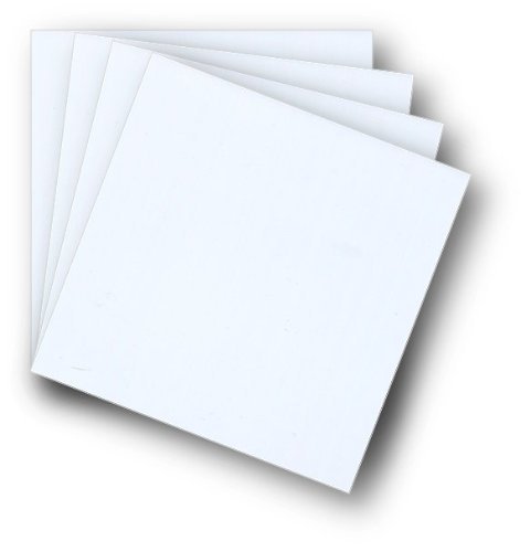 Styrene Sheets - 12x12x.040 - 4 pack
