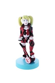 Cableguys Warner Bros Harley Quinn Controller Holder & Phone Stand - Gaming Accessories for Room and Desk Setup, Holder Compatible with Xbox, PlayStation & Most Standard Game Controllers