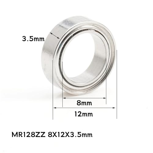 Rodamiento de bolas 698ZZ 8mm soluciona ruidos y atascos en ejes giratorios 2