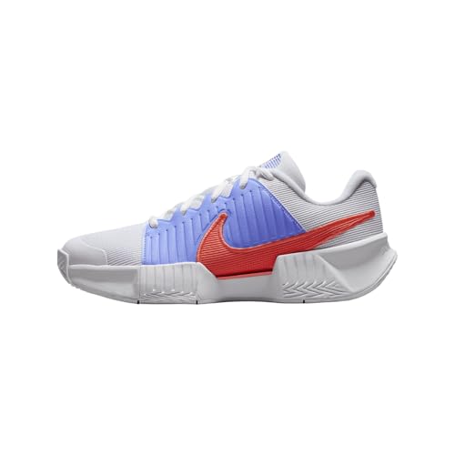 Nike GP Challenge Pro Women's Tennis Shoes (FB3146-110, White/Royal Pulse/Light Wild Mango)