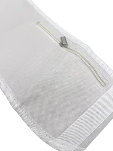 Mens Ihram Ahram Ehram Waist BELT w/Zip/Pocket For Umrah Hajj- PREMIUM Free Size Adjustable Ihram Hajj Umrah Haji Waist Belt fits 29 up to 50 in.4