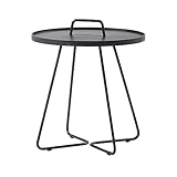  ASSICON Table Basse Ronde Table de canapé Creative Circle, Table Basse de ménage, Table à thé pour Balcon de Bureau de Salon de Chambre à Coucher Table Basse Moderne