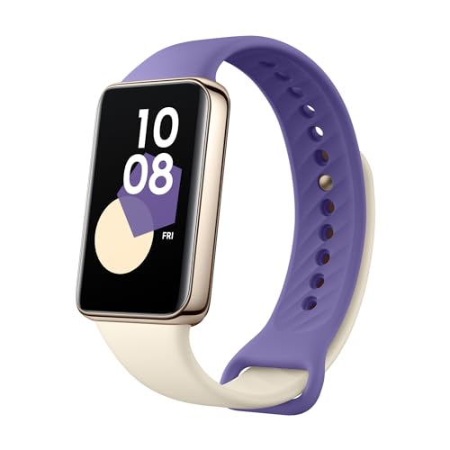 Image of HONOR Band 9 (Purple) | 1.57-inch AMOLED Display | Curved Edge Design | Upto 14 Days Battery Life | 5ATM | 60Hz Refresh Rate | BT5.3 | SpO2, Heart Rate, Sleep, Stress & Menstrual Cycle Tracker