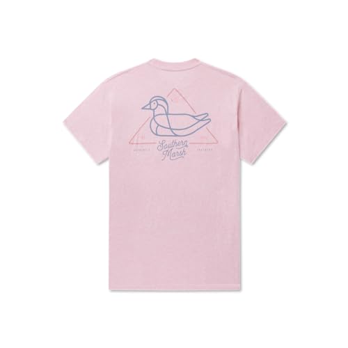 Southern Marsh Men's Warning Duck T-Shirt – Short Sleeve Casual Graphic Tee