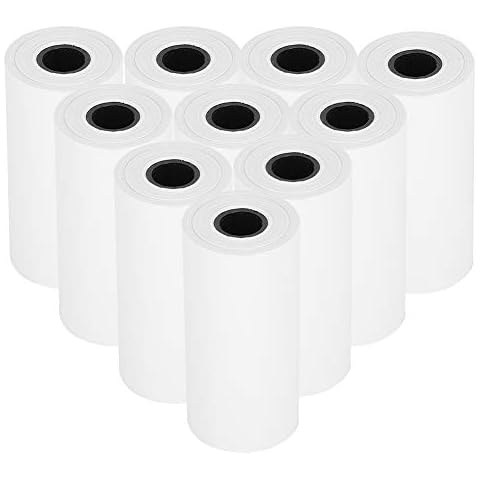 Garosa 10 Rolls Thermal Paper for Portable Kids Instant Print Camera, 2.2inch x 19.7ft Cover
