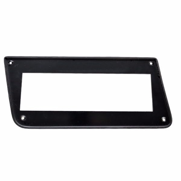 Boat Blank Radio Panel 7202435A | OEM 620 Black 9 1/4 Inch