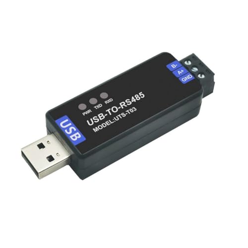 Hipzeepo Convertidor USB A RS485 Convertidor USB A Puerto Serie Multicanal Chip Conversor CH343G Módulo de Descarga de Comunicación de Depuración